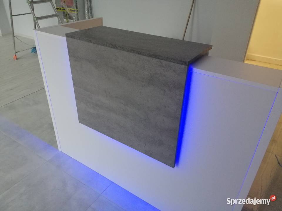 Lada recepcyjna recepcja Recepcja Lada sklepowa Kraków