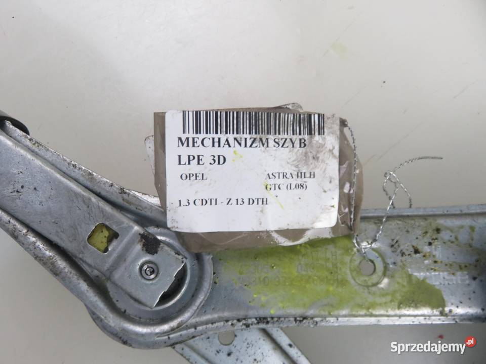 PODNOŚNIK SZYBY LEWY PRZEDNI 3D OPEL ASTRA III H małopolskie
