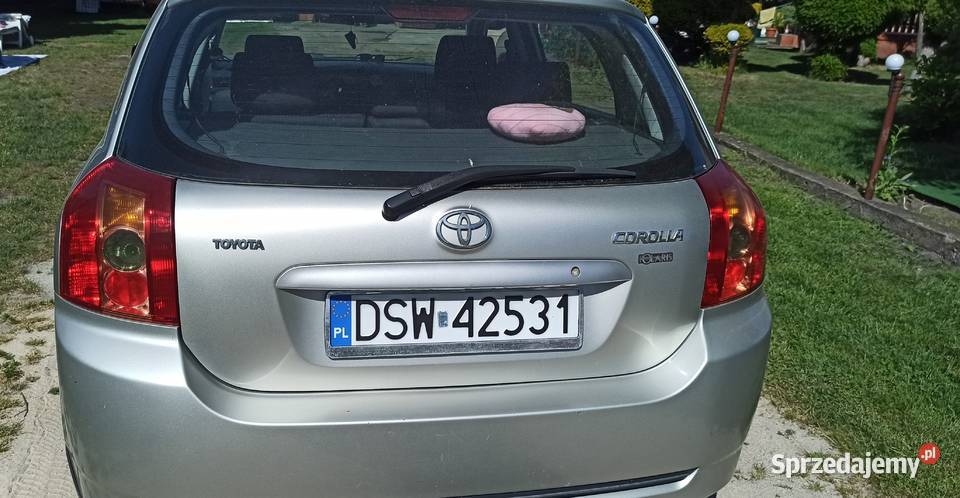 2005 Toyota corolla 14 vvti benzyna nieuszkodzony Świebodzice