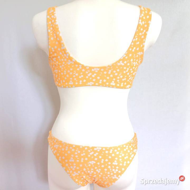 Strój Kąpielowy żółty Dwuczęściowy Bikini r 3638 Białystok