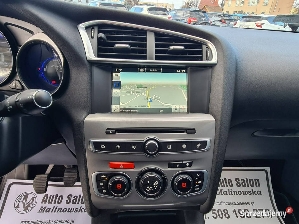 Citroen C4 SzklanyDach Navi Xenon 2xPDC Półskóry wielkopolskie Wągrowiec
