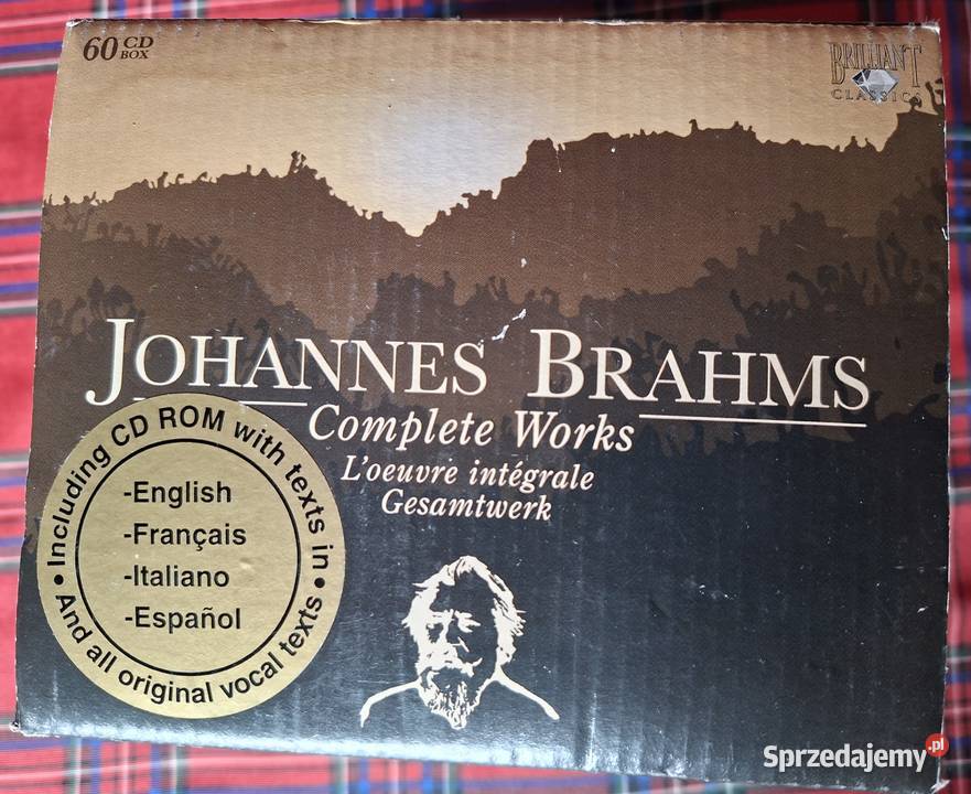 Johannes Brahms Complete Works 60CD box CD Kraków