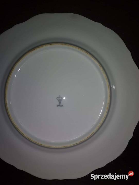 Patera ze scenką dworską Syg Winterling Bavaria