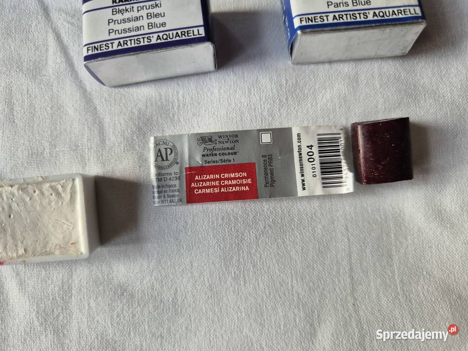 Farby akwarelowe Karmański nowe kostki 25 sztuk Brzesko