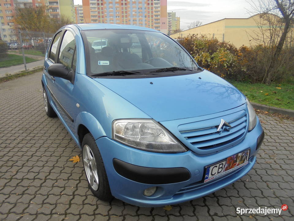 citroen c3 2003 11 benzyna wspomaganie kierownicy C3 kujawsko-pomorskie