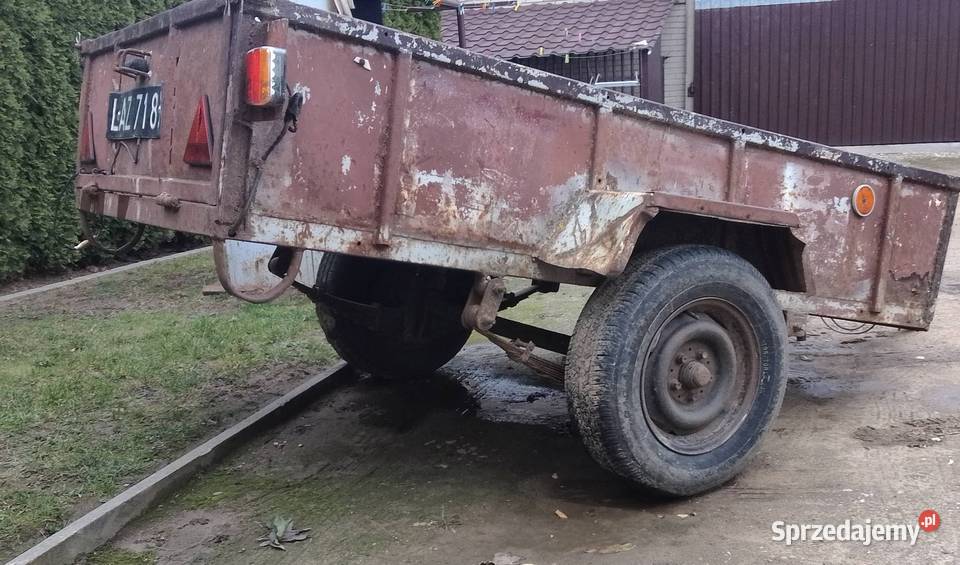 Sprzedam przyczepkę samochodową szer128 x dł230 Wysokie Mazowieckie