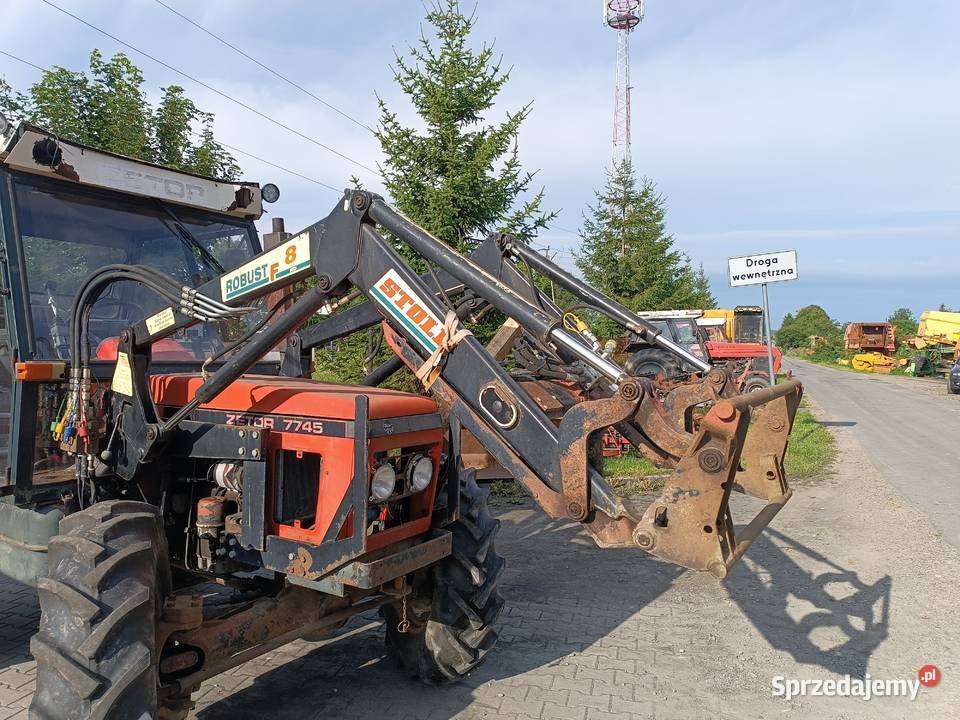 Ładowacz tur stoll z adaptacją Zetor 62xx 72xx Dragany
