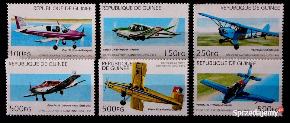 Gwinea samoloty Oborniki