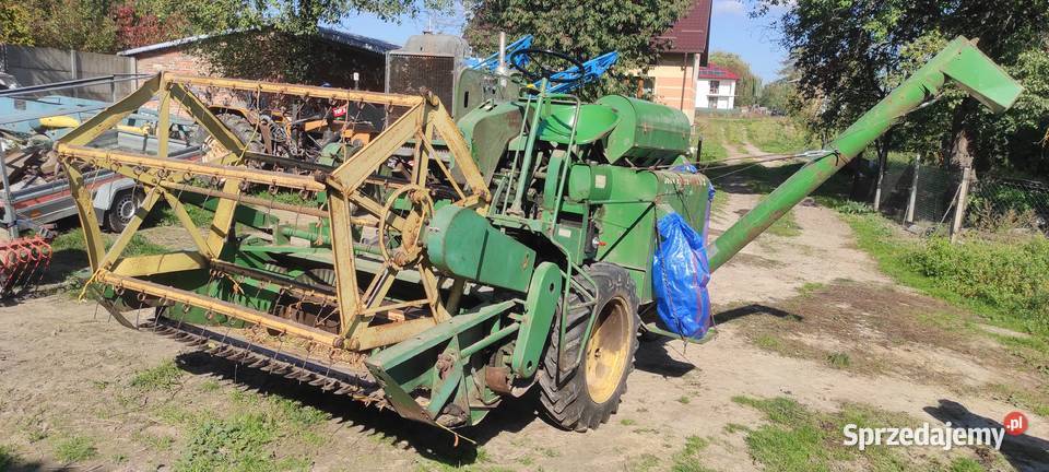 Kombajn John Deere Lanz md150s Zbożowe lubelskie Osinki