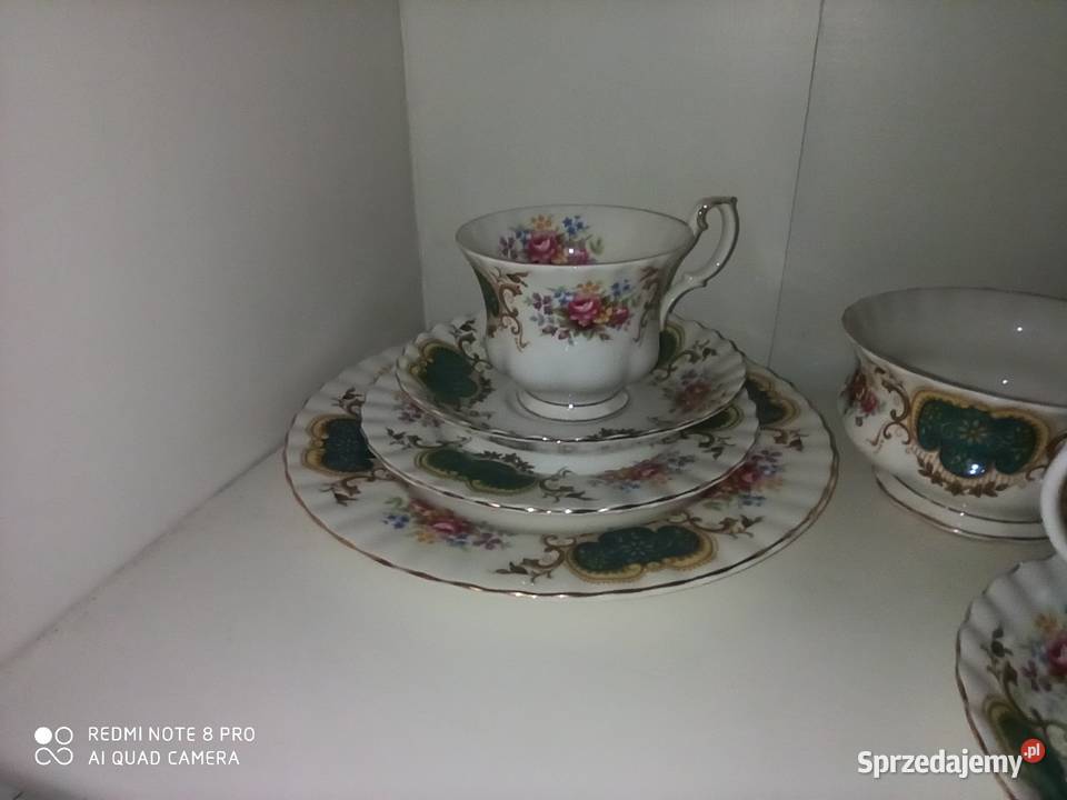 talerzyk deserowy Berkeley Royal Albert England pomorskie Gdańsk