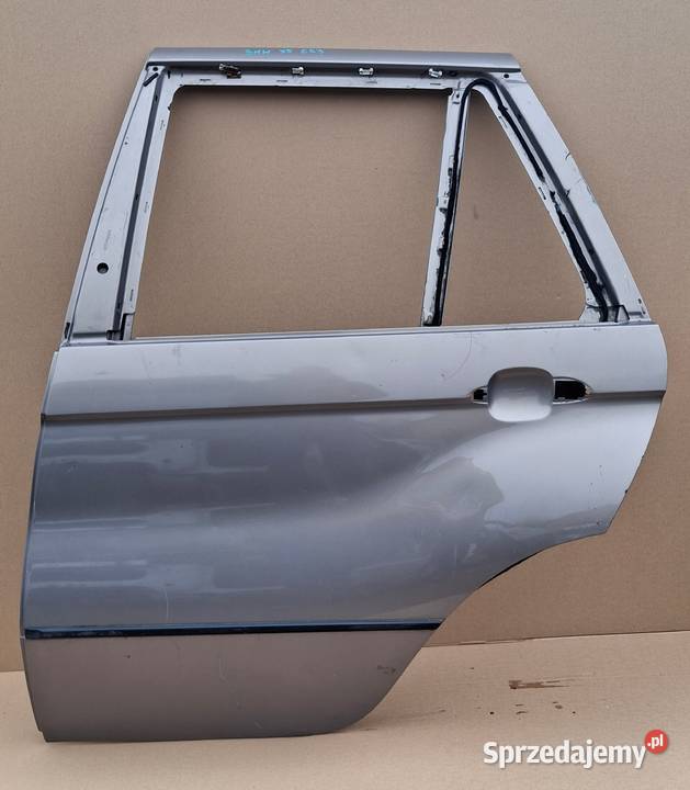 BMW X5 E53 DRZWI LEWY TYŁ LEWE TYLNE Bieleń sprzedam