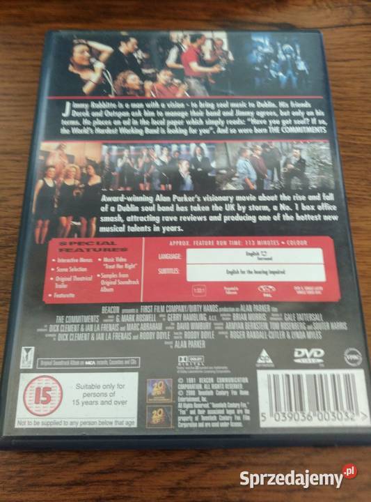 The Commitments DVD Filmy Zielona Góra