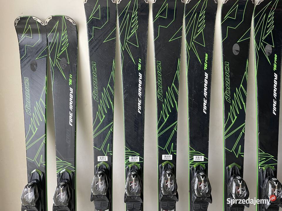 Narty Nordica Fire Arrow 160 168 176 Jelcz-Laskowice sprzedam