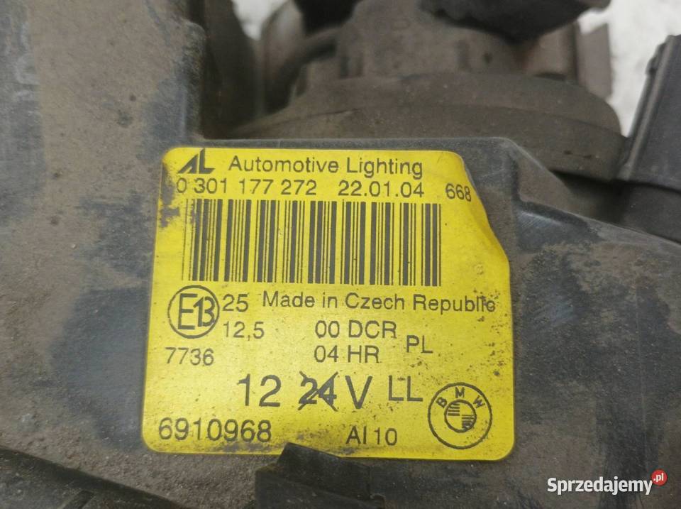 LAMPA PRZÓD PRAWA XENON LIFT 6910968 Bmw Seria 3
