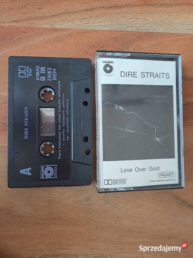 Dire Straits Love Over Gold Kaseta magnetofonowa Warszawa