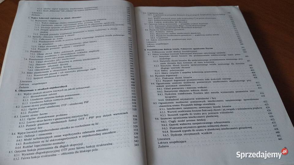 Optyka statystyczna Joseph W Goodman pomorskie