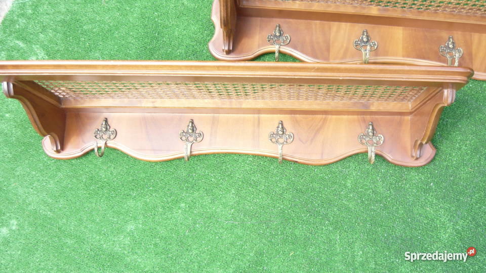 Dwie półki garderoba chippendale Antyki Zakopane