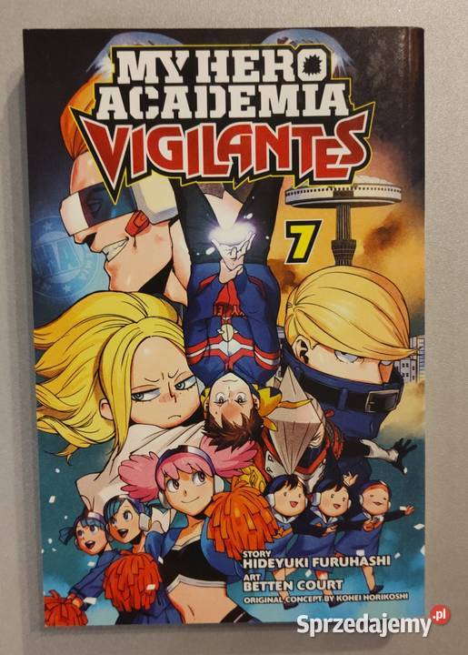 My Hero Academia Vigilantes tom 7 Hideyuki Szczecin