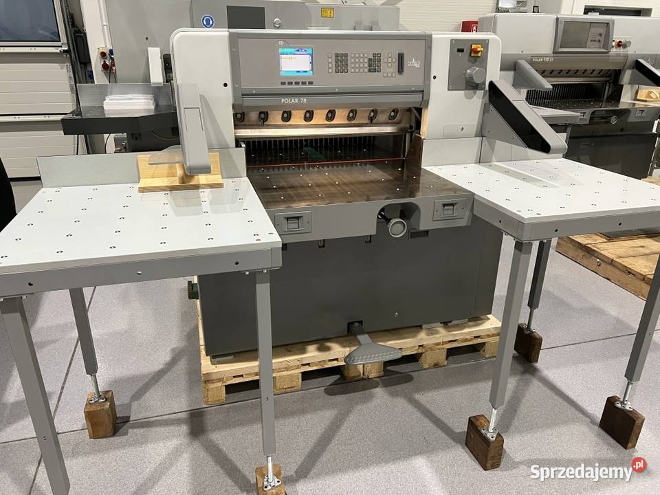 Gilotyna do cięcia papieru Polar 78 ED Radom