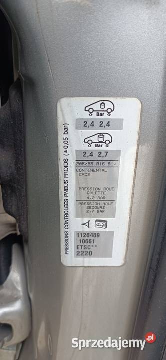 Silnik peugeot 307 16b bez gazu osobowe Sosnowiec
