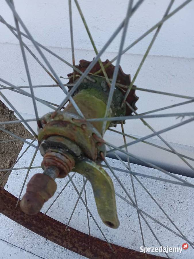 Koło zabytkowy rower 8 warmińsko-mazurskie Milejewo