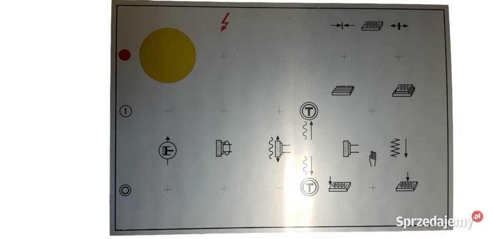 SPC20a Tabliczki aluminiowe pulpitu Pabianice