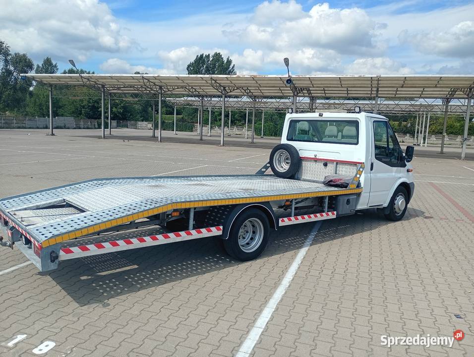 Laweta Ford Transit Pomoc Drogowa diesel mazowieckie Nowy Dwór Mazowiecki