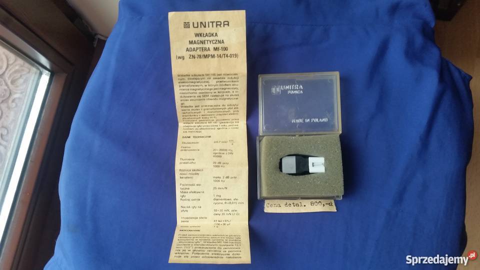 Wkładka MF100 Unitra. Warszawa - Sprzedajemy.pl