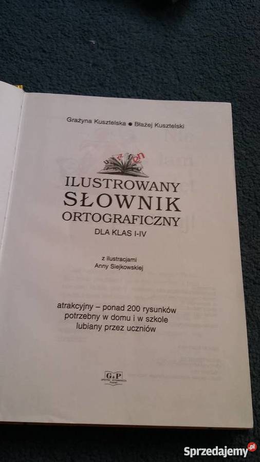 ilustrowany słownik ortograficzny klas I IV wielkopolskie Poznań sprzedam