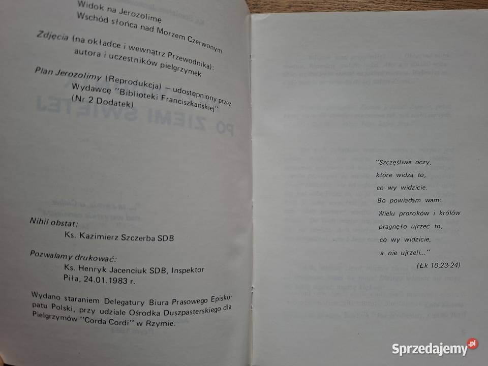 Przewodnik Ziemi Śwks St Jankowski SDB Mapy i przewodniki małopolskie Kraków sprzedam