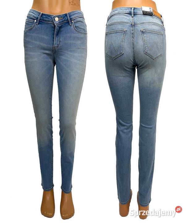 Spodnie damskie Wrangler Slim Summer Feeling W34 Pisz