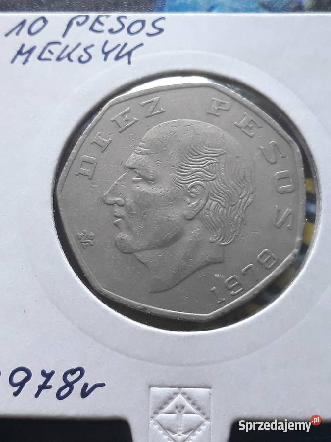 10 Peso Meksyk 1978 r Konin