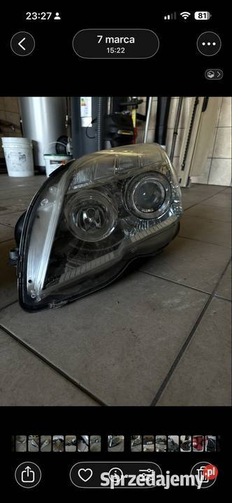 Lampa prawy przód Glk lift łódzkie Radomsko