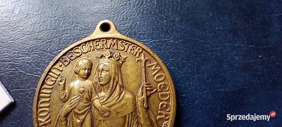 Stare monety Medal Matka Boska z Dzieciątkiem Lesko