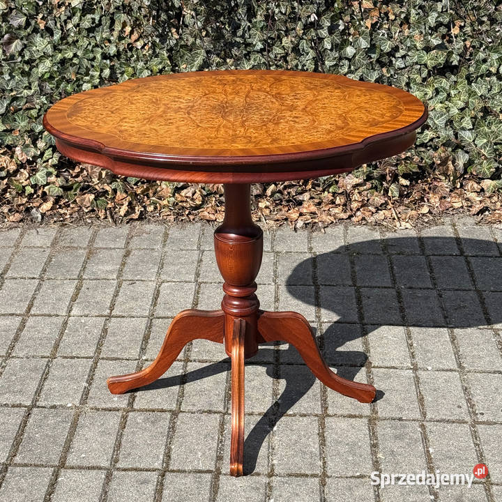 ARTexpert Stół stolik kawowy owalny Ludwik Dobrzany