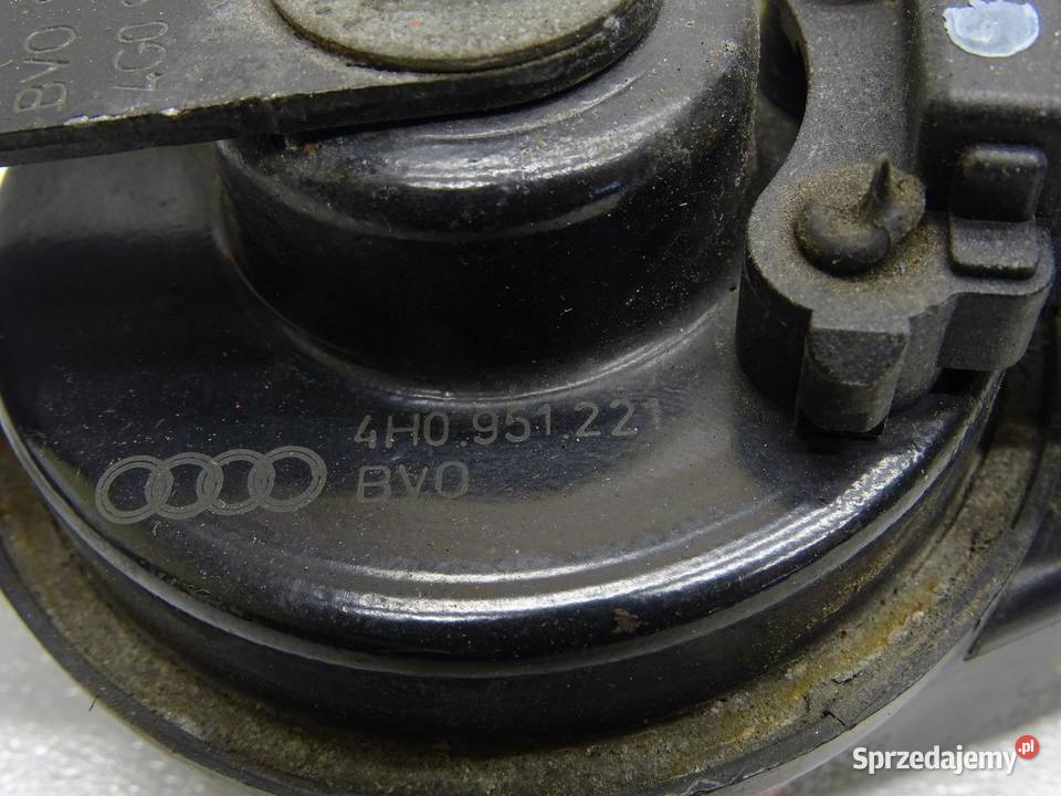 KLAKSON SYRENA SYGNAŁ DZWIĘKOWY 4H0951221 AUDI osobowe Czujniki zużycia klocków