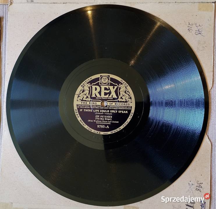 płyty szelakowe vintage 6 Stalowa Wola sprzedam