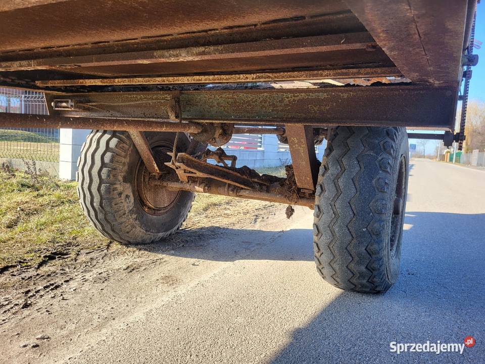 Rozrzutnik obornika jednoosiowy platforma Wiskitki