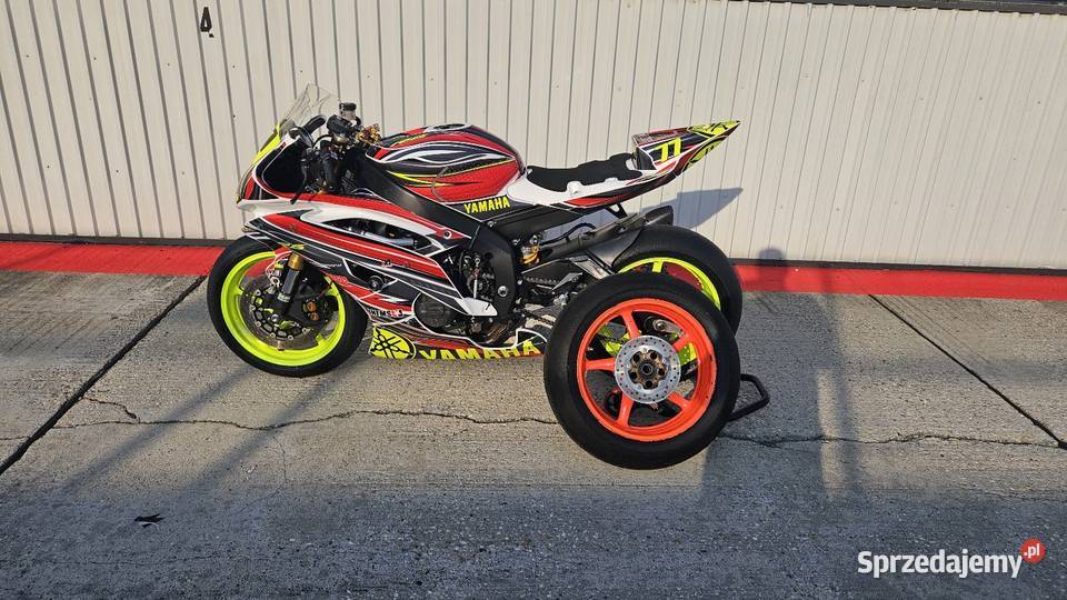 Yamaha R6 tor droga Rybnik