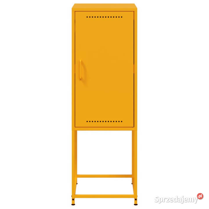 Szafka musztardowa 36x39x107 stalowa WM846533 Pozostałe Warszawa