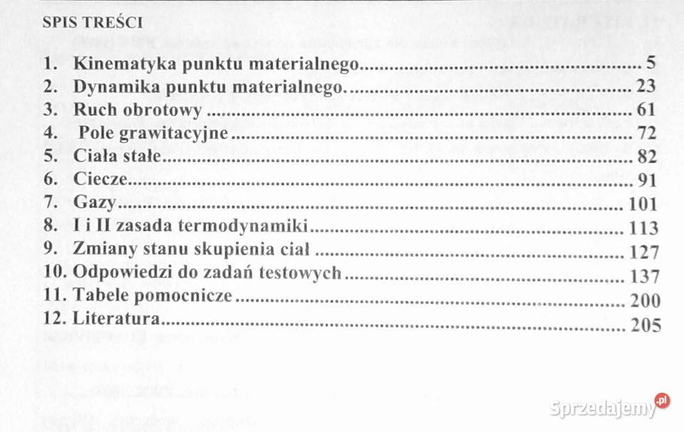 Fizyka Wybór testów Tom 1 Andrzej Persona Chełm sprzedam