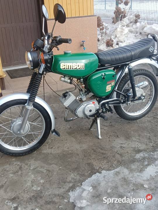 Motorower Simson S51 renowacji Tarnów
