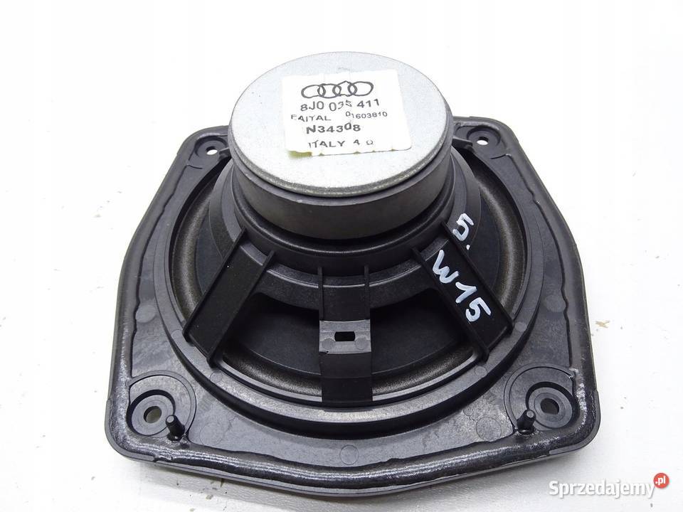 GŁOŚNIK DRZWI LEWY PRAWY TYŁ 8J0035411 AUDI TT
