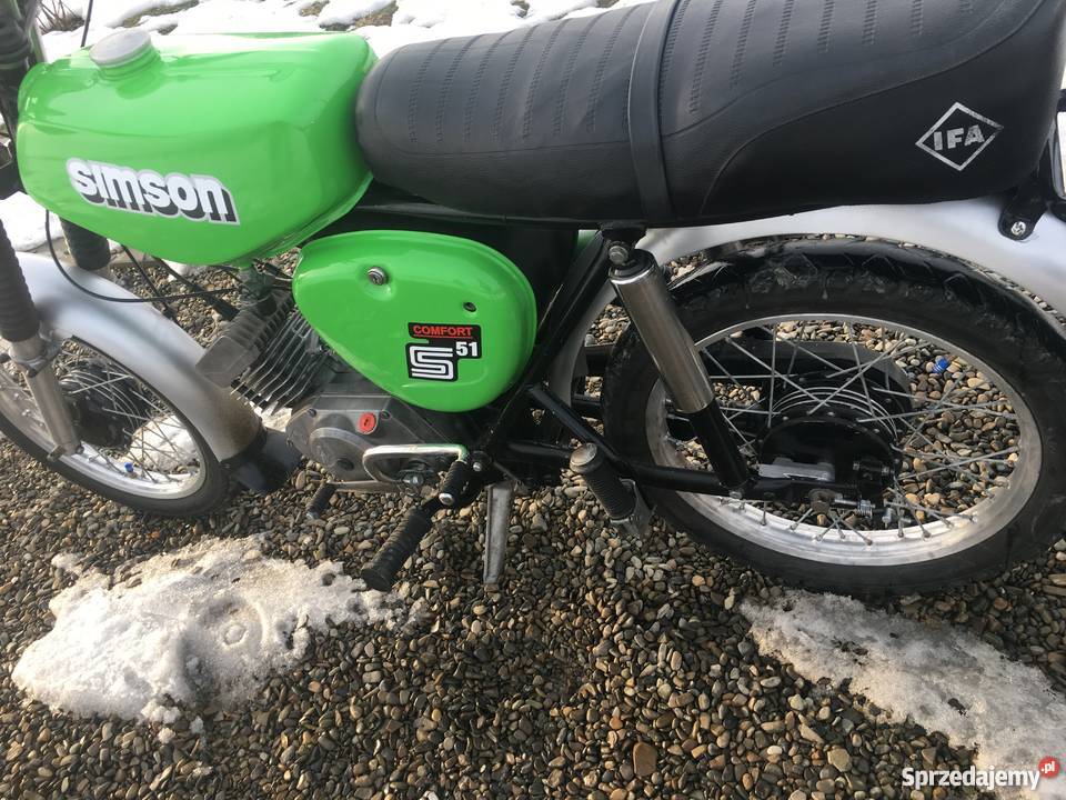 Simson s51 comfort 12V dwusuwowy Rzeszów