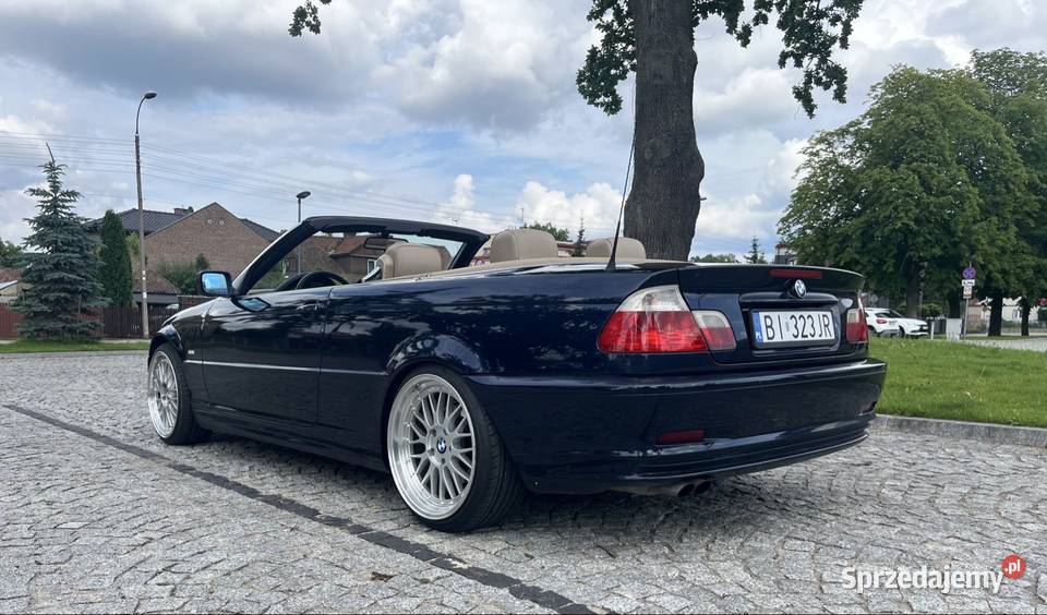 BMW e46 Cabrio r6 22 zamian Kabriolet Białystok sprzedam