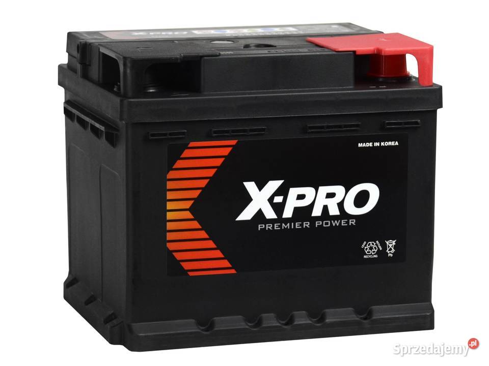 Akumulator XPRO 43Ah 450A EN niski Prawy Plus mazowieckie Iłża