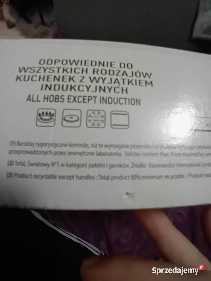 Patelnie TEFAL czarny Głubczyce