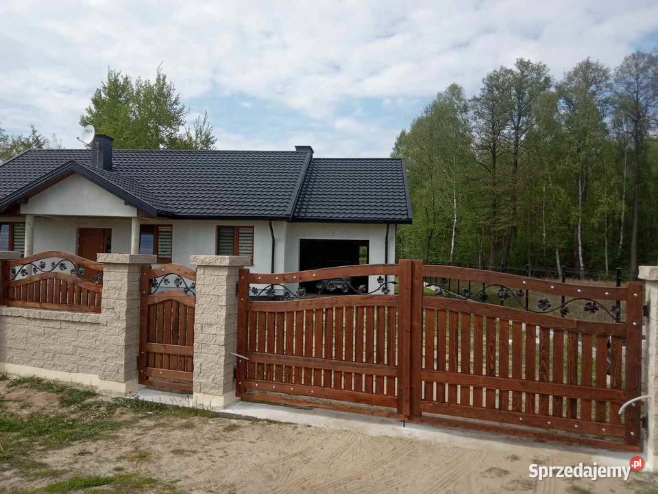 Brama drewniana model M1 Stanpor