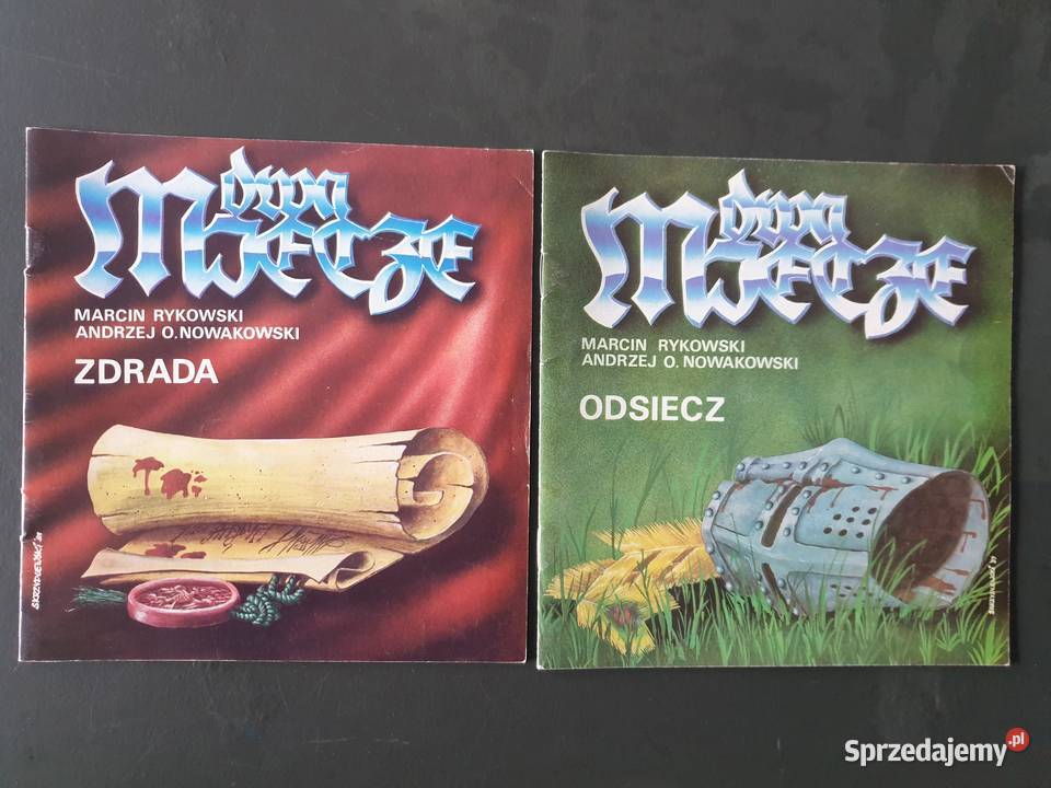 Dwa Miecze Zdrada Odsiecz 2 komiksy historyczne Gdynia
