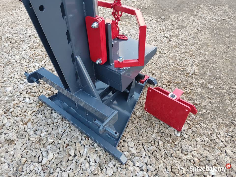 Łuparka hydrauliczna 20t pionowa do drewna Giżycko sprzedam